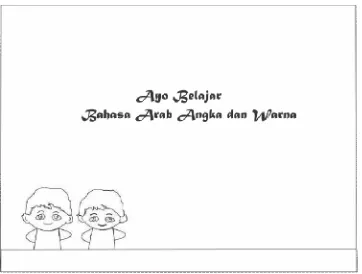 Gambar 3.2 Storyboard belajar bahasa Arab angka dan warna 