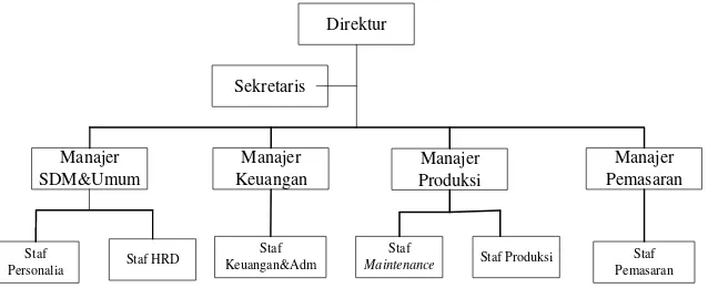 Gambar  4.1. Struktur Organisasi UD. Ali Bakri 
