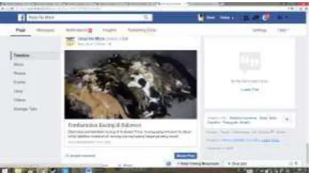Gambar 3. Posting facebook hoax no more  