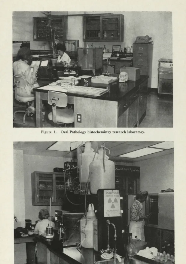 Figure  1.  Oral Pathology histochemistry research laboratory. 