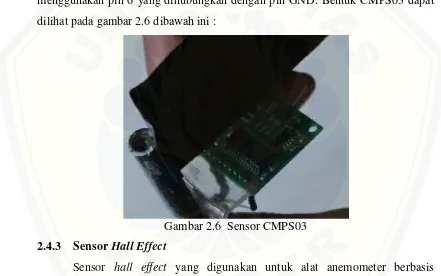 Gambar 2.6 Sensor CMPS03