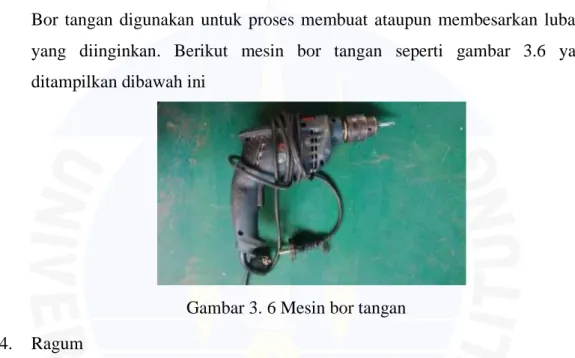 Gambar 3. 7  Ragum  5.  Alat ukur 