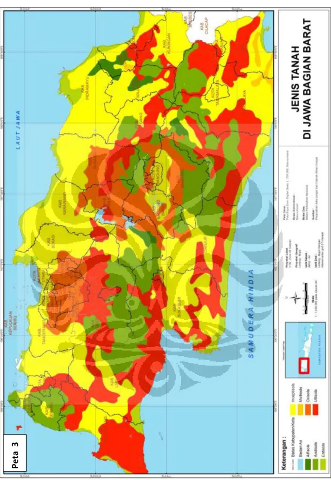 Gambar 4.3 Peta Jenis Tanah