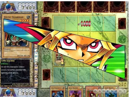Gambar 3.1 Gameplay Yu GI Oh!