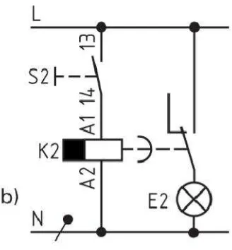Gambar 11. Kontrol relay impuls.