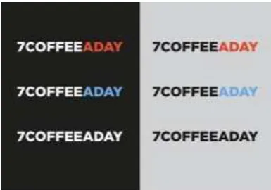 Gambar 4.1 Final Logo 7coffeeaday 