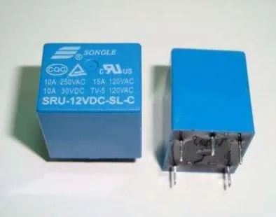 Gambar 12. Bentuk fisik relay SRU-12VDC-SL-C 