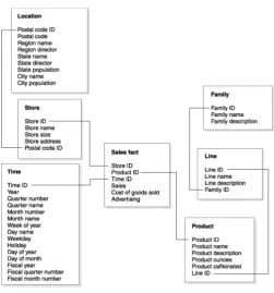 Gambar 2.12 Snowflake Schema 