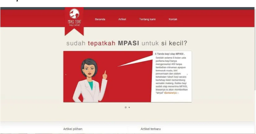 Gambar 9. Tampilan Beranda 