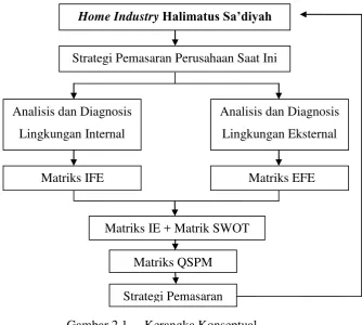 Gambar 2.1 Kerangka Konseptual 