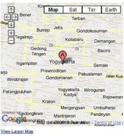 Gambar 2.7 Google maps 