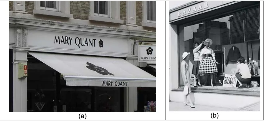 Gambar 1. Butik Mary Quant Bazaar (Tahun 1959) 