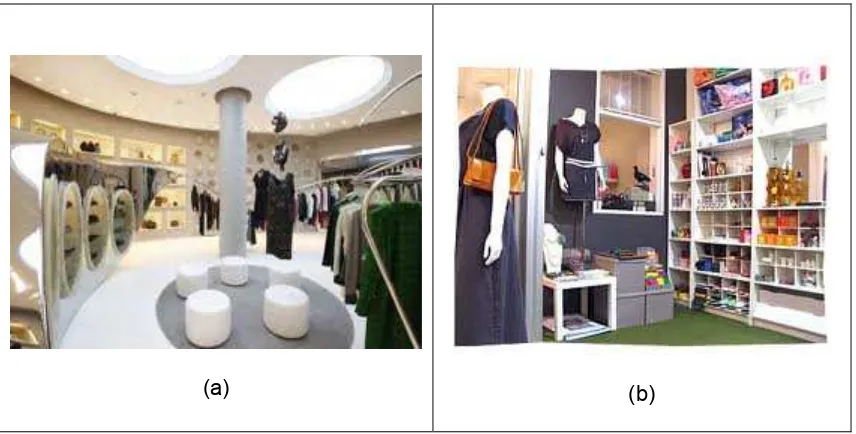 Gambar 9. Displai Interior Showroom Butik 