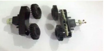 Gambar 2.19 Delta Robo Motor & Wheel Set 