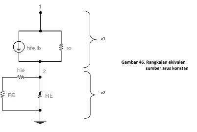 Gambar 46. Rangkaian ekivalen  