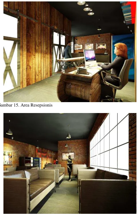 Gambar 15. Area Resepsionis  