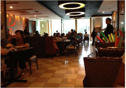 Gambar 1. Interior Restoran Pizza Hut Manyar Kertoarjo Surabaya Timur  