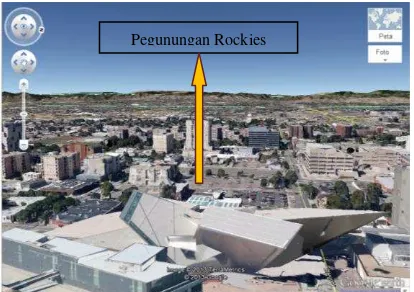 Gambar 9. Perspektif Site Plan Denver Art Museum 