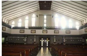 Gambar 1. Gereja Santa Maria Tak Bercela Surabaya Tampak Depan   
