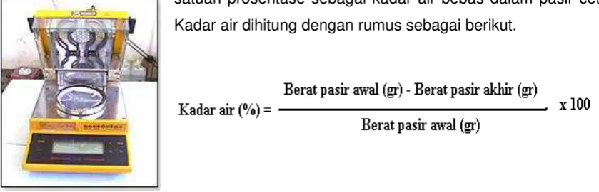 Gambar 5.12. Moisture analyzer type MA 30 
