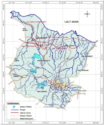 Gambar III.1 Daerah Aliran Sungai Citarum 