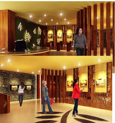 Gambar. 9.  History Room Galeri Teh Rollaas 