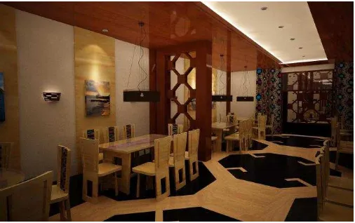 Gambar 6. Area Lobby Kafe Basillco 