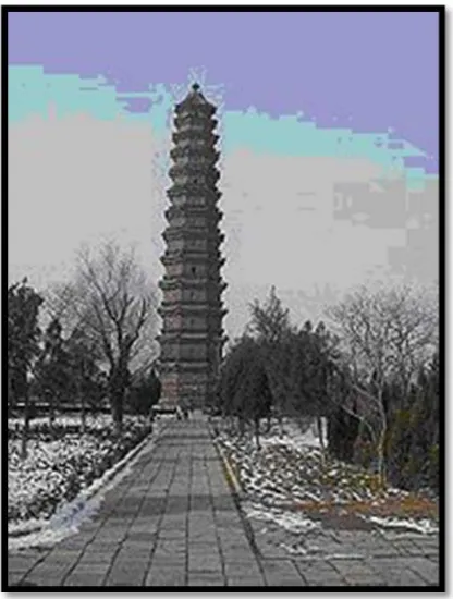 Gambar IV: Iron Pagoda dari Kaifeng (Sumber: britannica.com, 7 April 2015)  