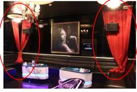 Gambar 12. Dinding Pada Ruang Royal Suite 