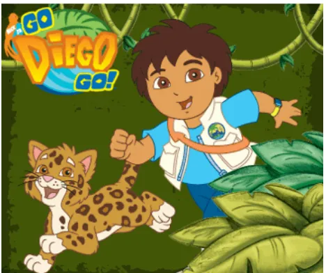 Gambar 2.2 Sumber:  Cuplikan film Go, Diego, Go! https://en.wikipedia.org/wiki/Go,_Diego,_Go