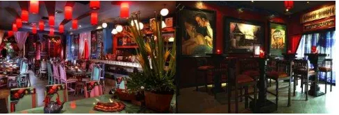 Gambar 6. Interior Cafe & Bar Shanghai Blue 1920, Jakarta 