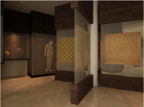 Gambar. 5.  Perspektif Galeri 