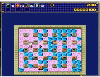 Gambar III.3Tampilan Permainan Game Bomberman. 
