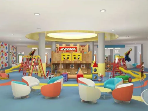 Gambar. 4.  Lobby Lego Day Care Centre  