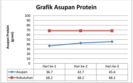 Grafik Asupan Protein