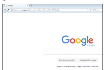 Gambar 27. Akses Internet. 