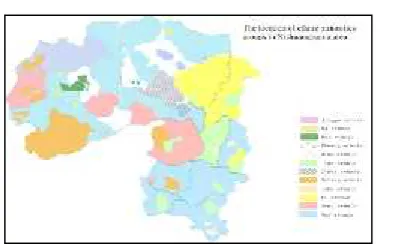 Fig. 2 The location of ethnic minoritiesgroups in XSBN area. Created by author