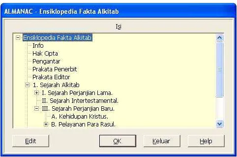 Gambar 2.3.2 Panel Pustaka 