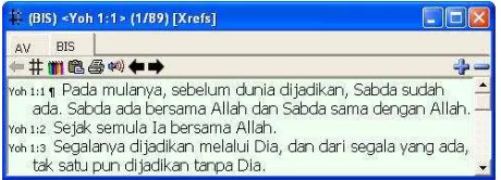 Gambar 1.2.1 Jendela Ayat 