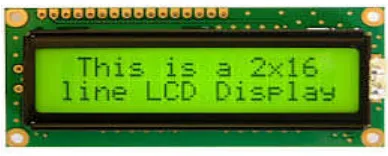 Gambar 2.6. M1632 MODULE LCD 16 X 2 BARIS (M1632)