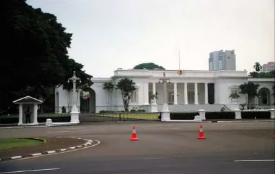 Gambar Istana Merdeka Jakarta pusat pemerintahan RI 