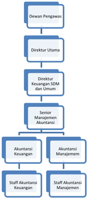 Gambar II.2: Struktur organisasi perum Damri subdit akuntansi 