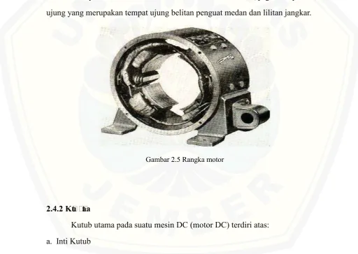 Gambar 2.5 Rangka motor