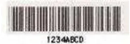 Gambar 2.3. Barcode jenis Code 39 
