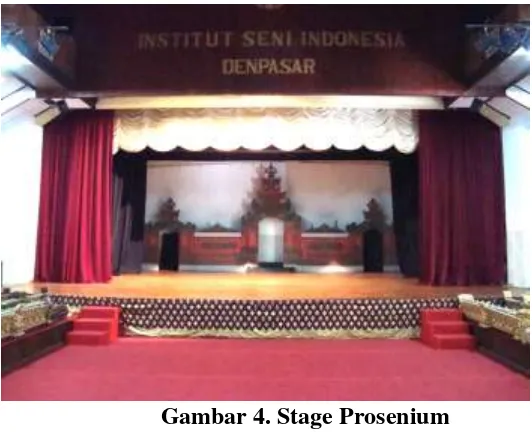 Gambar 4. Stage Prosenium 