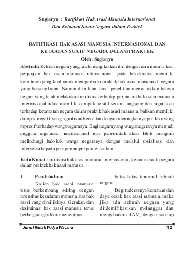 Top PDF Pengertian Dan Proses Ratifikasi Hukum Internasional Ke ...