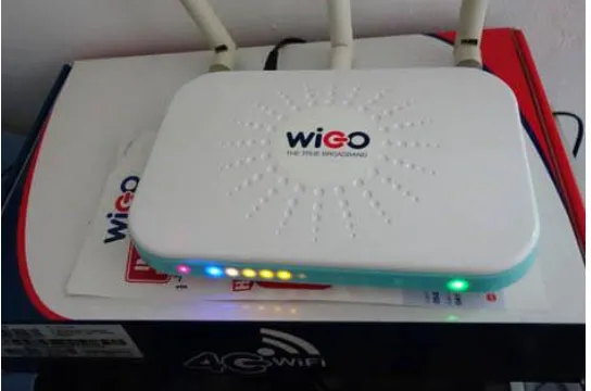 Gambar 2.1 Modem WiGO Akari WiMAX CPE AWX-230 
