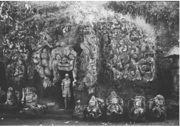Gambar 3.6. Karang Boma di Goa Gajah(Sumber: Tropenmuseum/ Google.com)