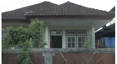 Gambar 3.  Rumah Jero Balian (Sumber: Dokumentasi Sinakal Pro, 2018) 