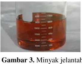 Gambar 3. Minyak jelantah